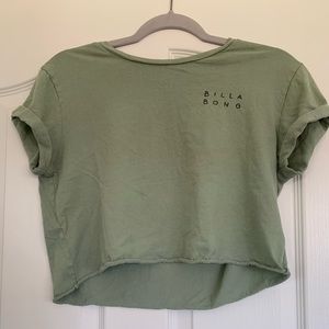 Billabong cropped tee